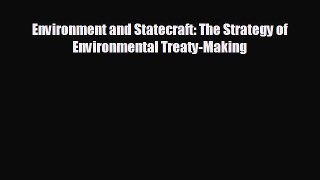 READ book Environment and Statecraft: The Strategy of Environmental Treaty-Making  FREE BOOOK