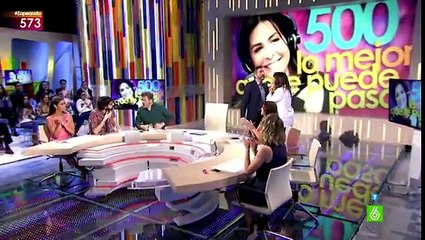 Nuria Roca: "Voy a por los 1.000 programas de 'Lo mejor que te puede pasar' de la mano con 'Zapeando'"