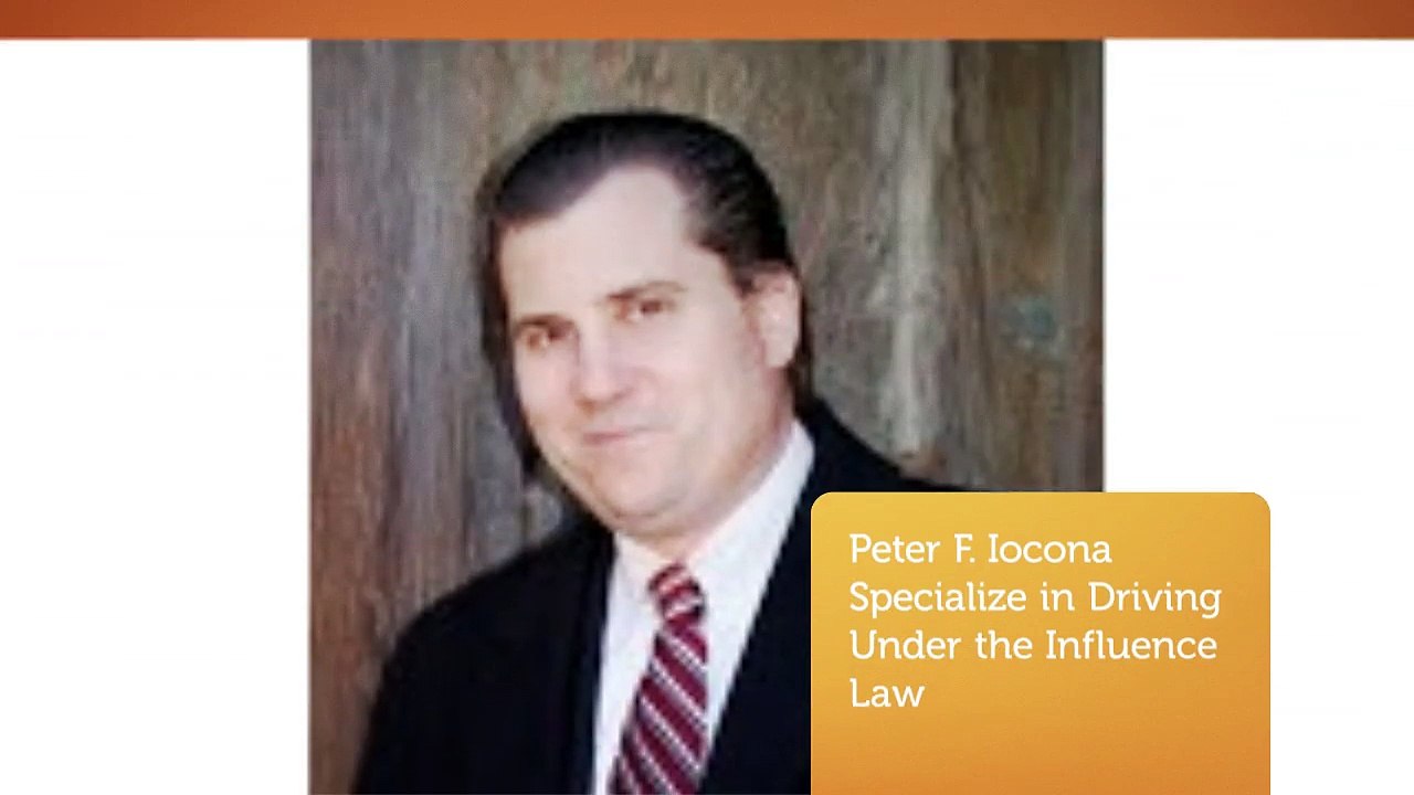 Peter F. Iocona - Attorney at Law : DUI Lawyer Orange County