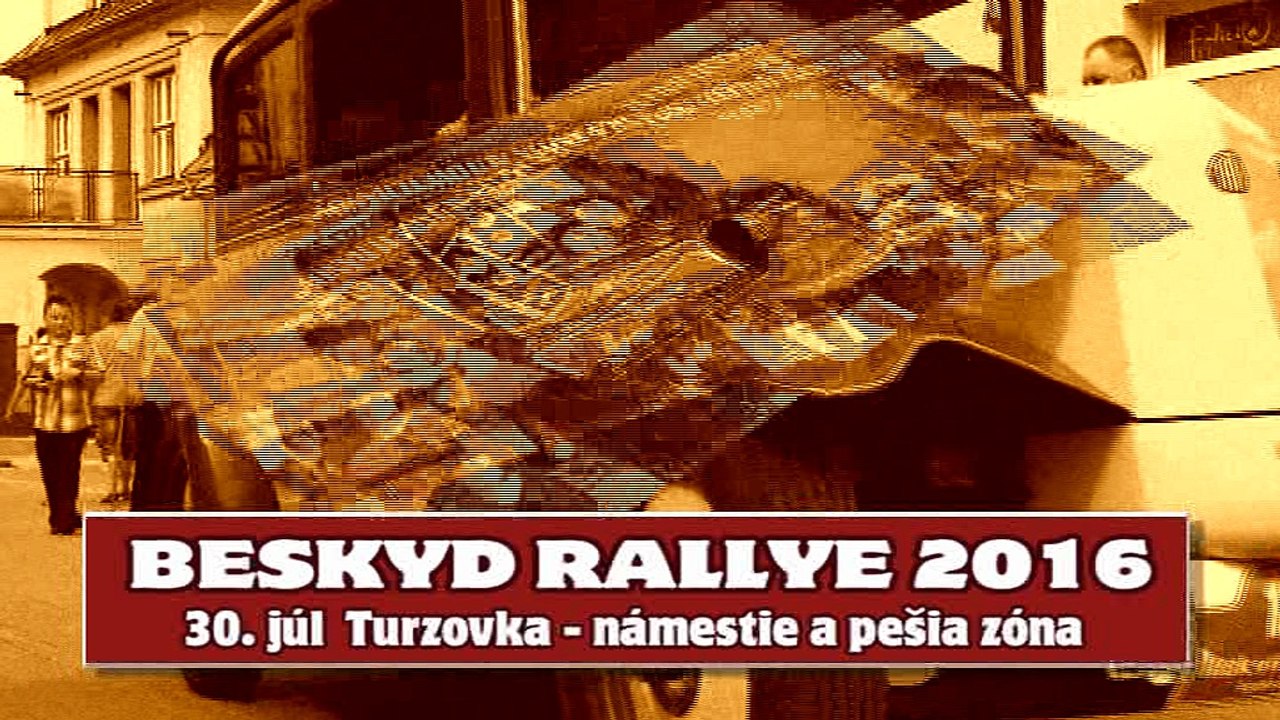 Súťaž elegancie na Beskyd rallye 2016 už túto sobotu v centre Turzovky!