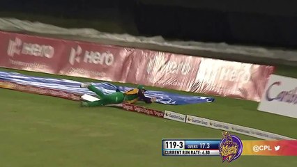 CPL 2016 Match 11 Highlights   Guyana Amazon Warriors vs Trinbago Knight Riders.