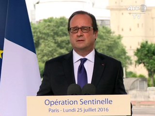 Nice: "C'est la justice" qui doit établir la vérité, affirme Hollande