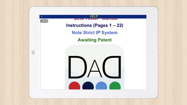 Digital Assessment Disk (DAD) - Assessment and Evaluation App for iPad
