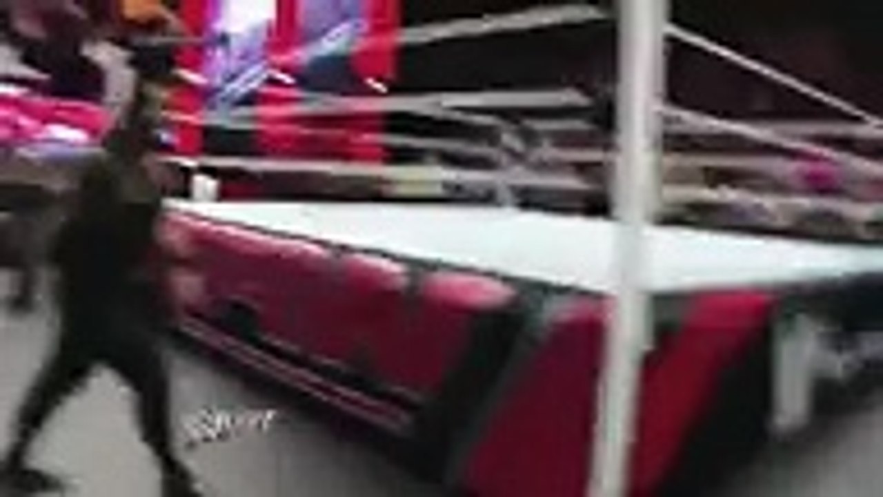 WWE Smackdown Roman Reigns sparks massive brawl with Kane Ra