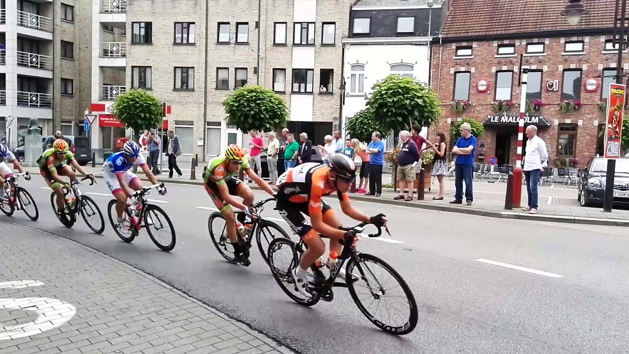 Tour de Wallonie de passage à Nivelles