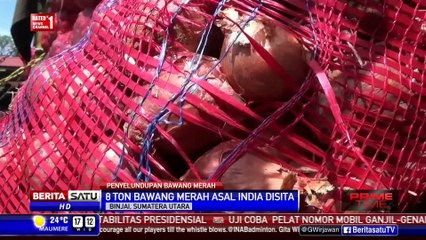 Penyelundupan 8 Ton Bawang Merah dari India Terbongkar