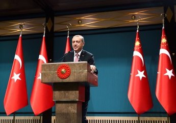 Yıldırım, Kılıçdaroğlu ve Bahçeli Cumhurbaşkanlığı Sarayı'nda