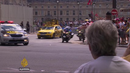 Tour de France finishes under tight security