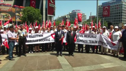 Fetö'nün Darbe Girişimine Tepki - Savdes-Sen ve Sim-Sen Sivil Memurları