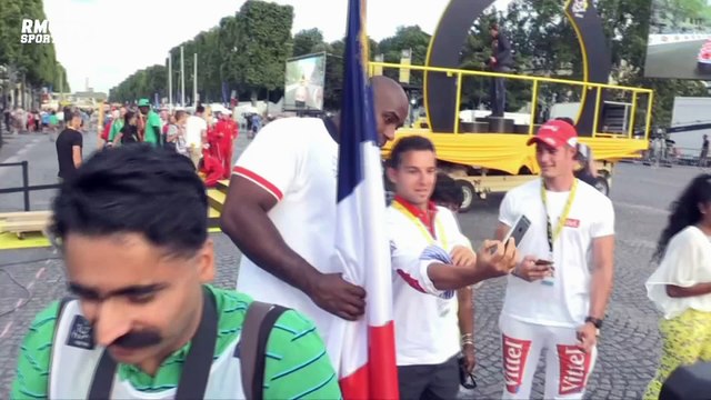 Teddy Riner, porte-drapeau de la délégation française à Rio.