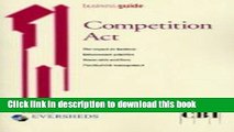 [PDF]  Competition Act: Understanding the Impact of the Competition Act 1998  [Read] Online