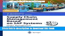 Download Supply Chain Management Based on SAP Systems  Ebook Free