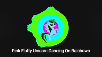 Pink Fluffy Unicorn Dancing On Rainbows | Alif Show