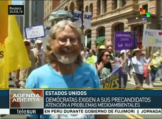 EE.UU.: piden que el partido Demócrata atienda problemas ambientales