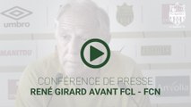 René Girard avant FC Lorient - FC Nantes