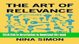 Download The Art of Relevance  Ebook Free