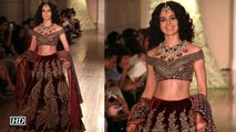 India Couture Week Kangana Ranaut Sizzles on ramp