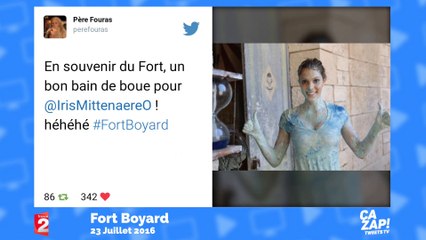 Bains de boue, cylindres... Les internautes encouragent Miss France dans Fort Boyard !
