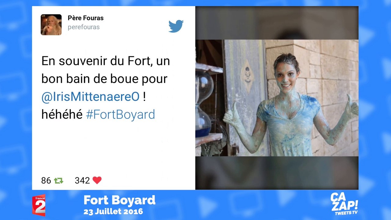 Bains de boue, cylindres... Les internautes encouragent Miss France dans Fort Boyard !
