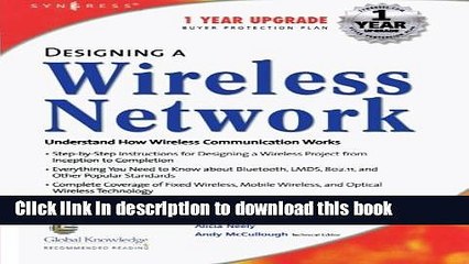 Read Designing a Wireless Network  PDF Free