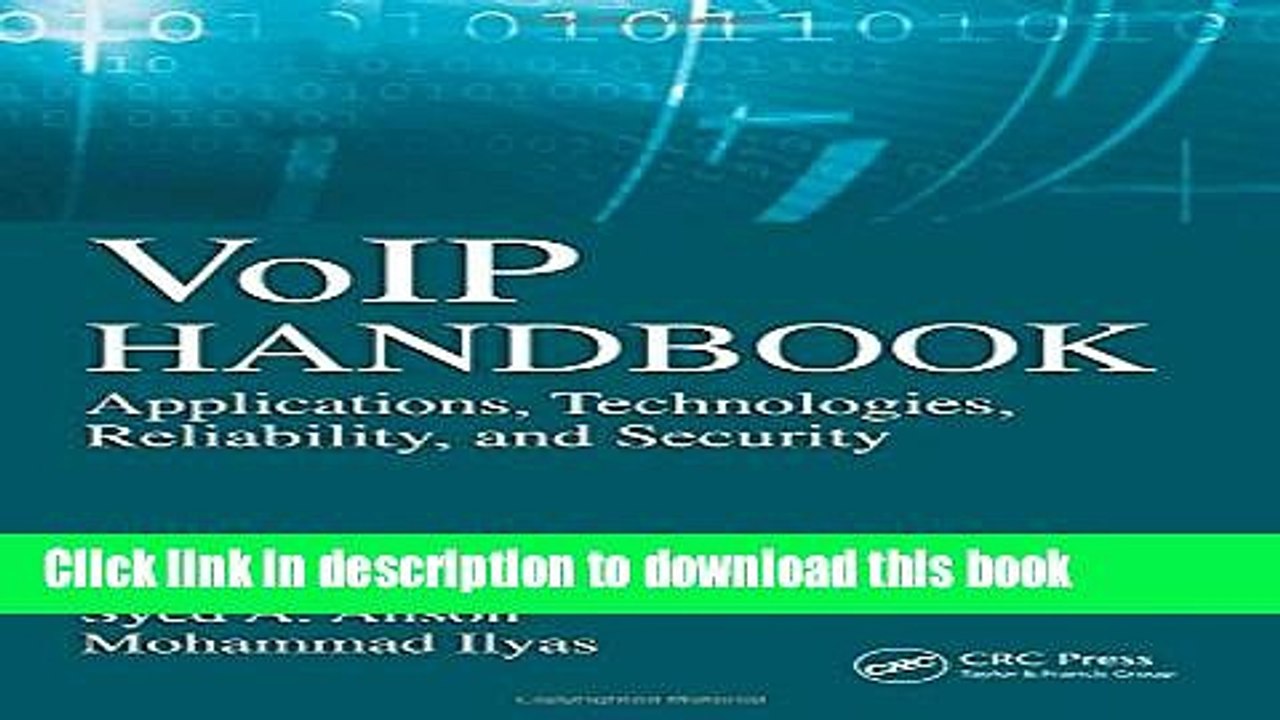 Read VoIP Handbook: Applications, Technologies, Reliability, and Security  Ebook Free