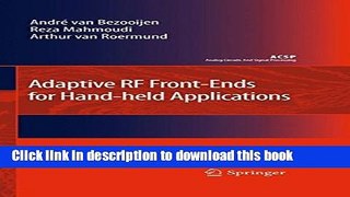 Read Adaptive RF Front-Ends for Hand-held Applications (Analog Circuits and Signal Processing)