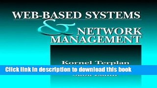 Read Web-based Systems and Network Management (Advanced   Emerging Communications Technologies)