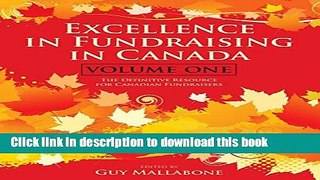 Read Excellence in Fundraising in Canada: The Definitive Resource for Canadian Fundraisers  Ebook