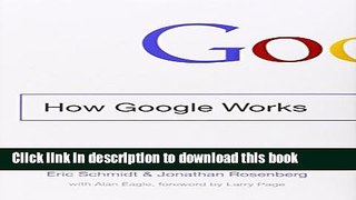 Download How Google Works  Read Online