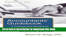 Read Accountants  Guidebook: Second Edition: A Financial and Managerial Accounting Reference