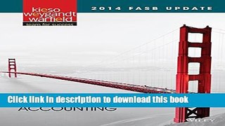 Read 2014 FASB Update Intermediate Accounting  Ebook Free