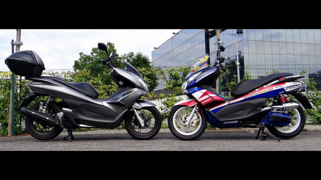 Pcx 170 c.c.Hard tuning Vs Pcx 125 c.c.Malossi clutch and variator