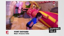Iris Mittenaere sur les cylindres de Fort Boyard ! - ZAPPING TÉLÉ DU 25/07/2016 par lezapping