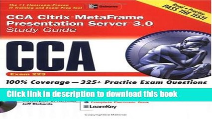 Read CCA Citrix MetaFrame Presentation Server 3.0 Study Guide (Exam 223) (Certification Press)