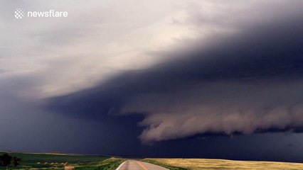 Impressive storm structure spotted in North Dakota