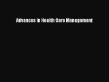 [PDF] Advances in Health Care Management Download Online