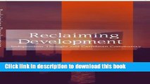 Read Reclaiming Development: Independent Thought and Caribbean Community  Ebook Free