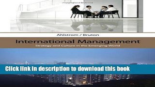 Read International Management: Strategy and Culture in the Emerging World  PDF Free