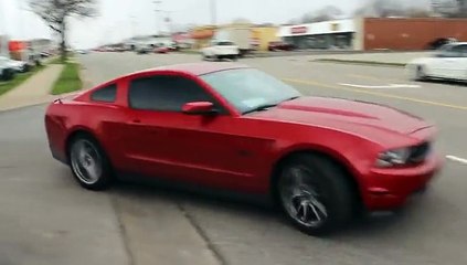 Accident Ford Mustang