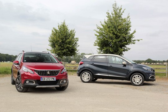 Comparatif - Renault Captur vs Peugeot 2008