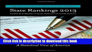 Read State Rankings 2013: A Statistical View of America (State Rankings (State Fact Finder)) Ebook