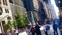 Banda de Musica Escuela La Primavera Desfile de la Hispanidad en Nueva York