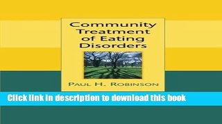 Read Community Treatment of Eating Disorders Ebook Free