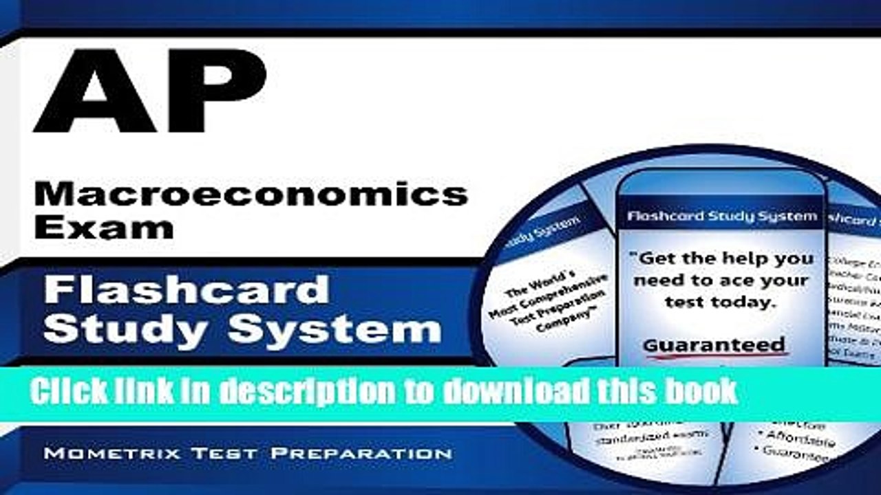 Read AP Macroeconomics Exam Flashcard Study System: AP Test Practice Questions   Review for the