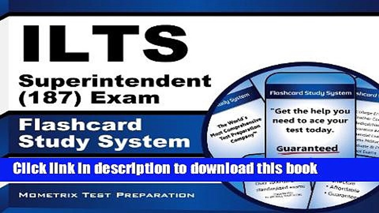 Read ILTS Superintendent (187) Exam Flashcard Study System: ILTS Test Practice Questions   Review