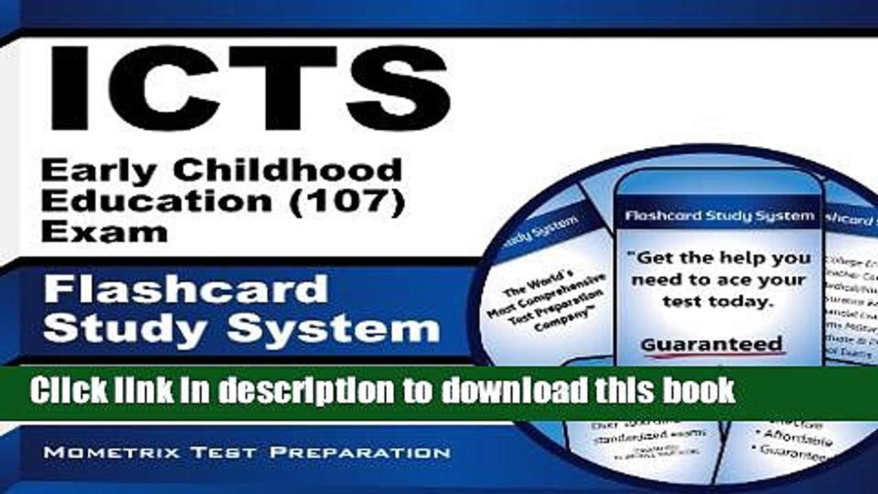 Read ICTS Early Childhood Education (107) Exam Flashcard Study System: ICTS Test Practice