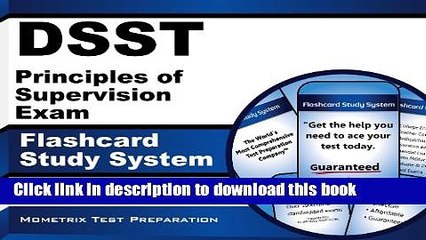 Read DSST Principles of Supervision Exam Flashcard Study System: DSST Test Practice Questions