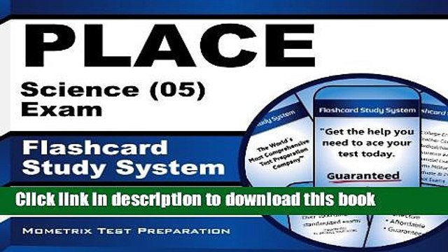 Read PLACE Science (05) Exam Flashcard Study System: PLACE Test Practice Questions Exam Review