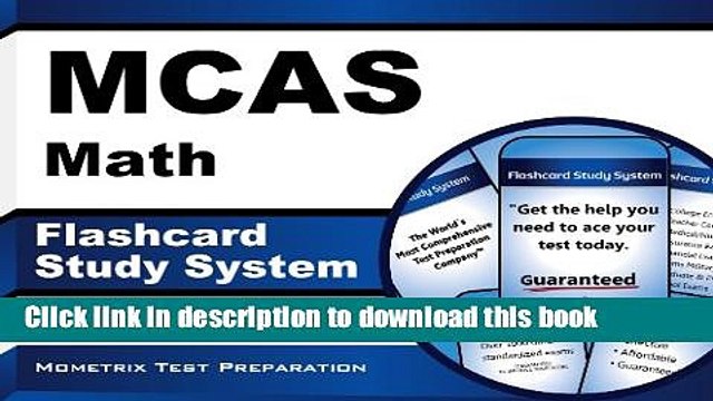 Read MCAS Math Flashcard Study System: MCAS Test Practice Questions Exam Review for the