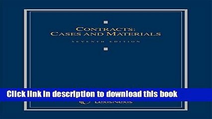 [PDF]  Contracts: Cases and Materials  [Read] Full Ebook
